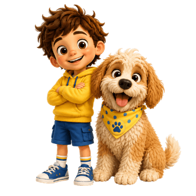 Olli and Waffle